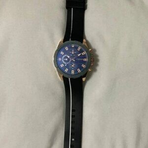 Classic Black Wristwatch